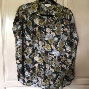 LOFT Loose fitting blouse - Large, fits like XL